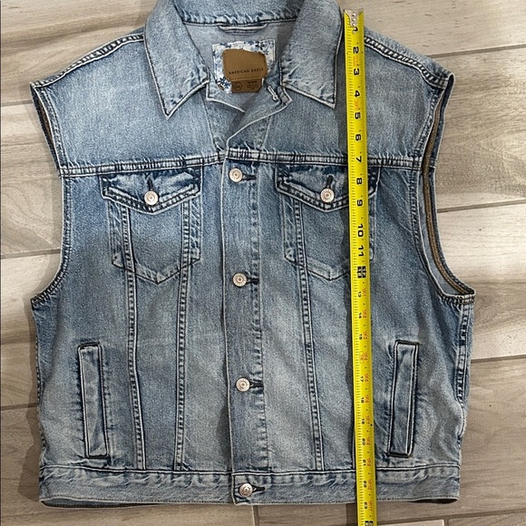 American Eagle Outfitters Denim Vest - Picture 9 of 9